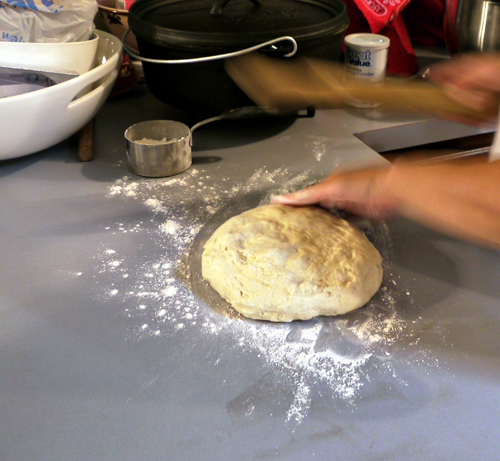 King Ranch Camp Bread dough