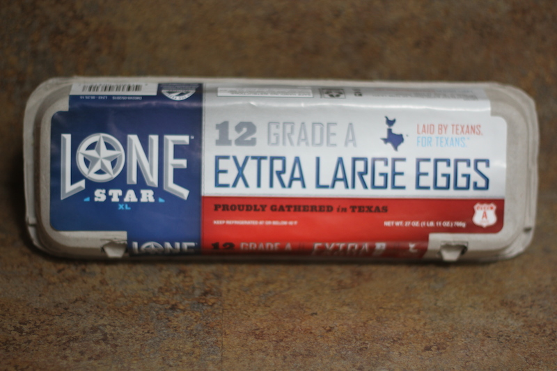 Lonestar Texas Eggs Carton