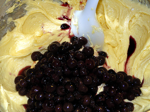 Blueberry Poundcake Ingredients