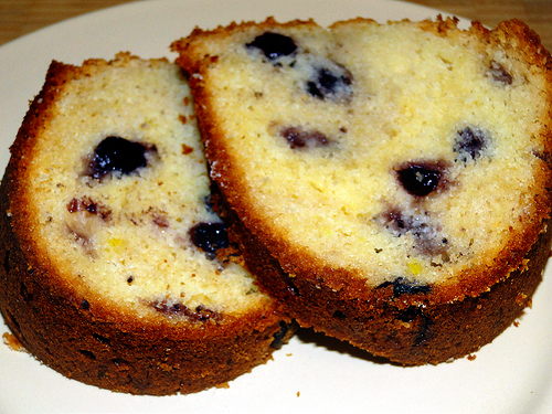 Blueberry Poundcake Bundt 