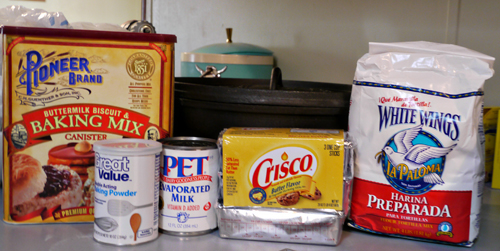 King Ranch Camp Bread Ingredients
