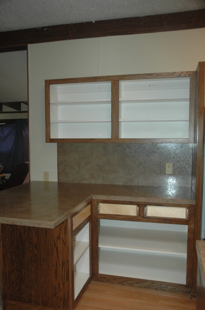 cabinets and countertops
