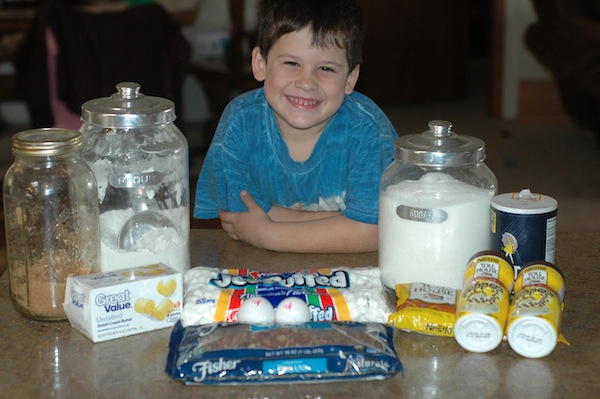 rocky road brownies ingredients