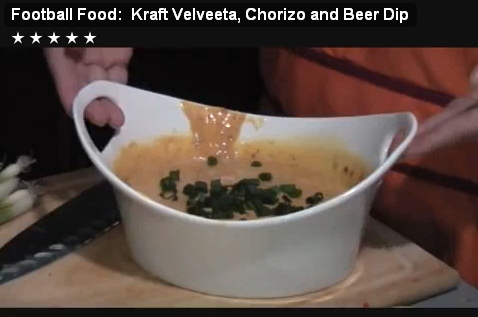 VELVEETA Beer and Chorizo Dip!