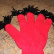 diy pom pom glove
