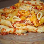 Tommato Cheddar Mac and Cheese