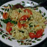 Tomato-Saffron Risotto Milanese