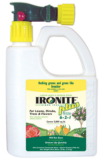 ironite lawn and garden spray