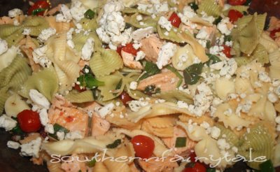 salmon pasta