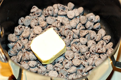 Butter and chocolate chips