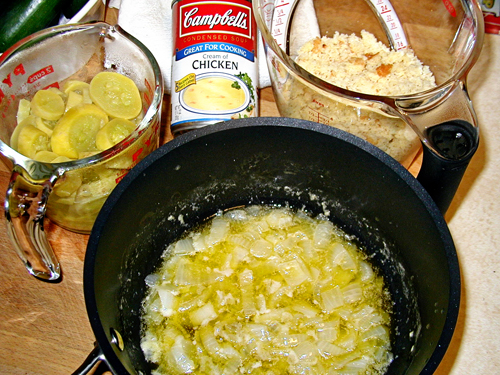 Squash Dressing Ingredients