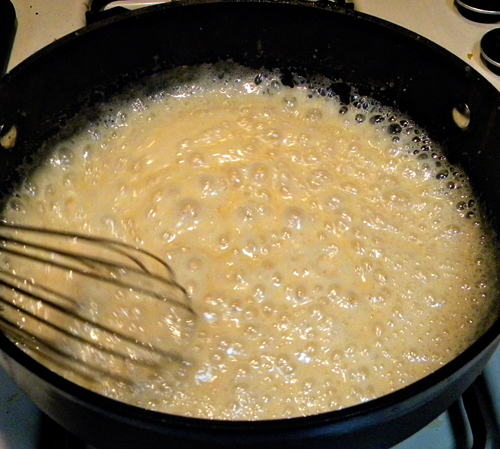 Boiling Fudge ingredients