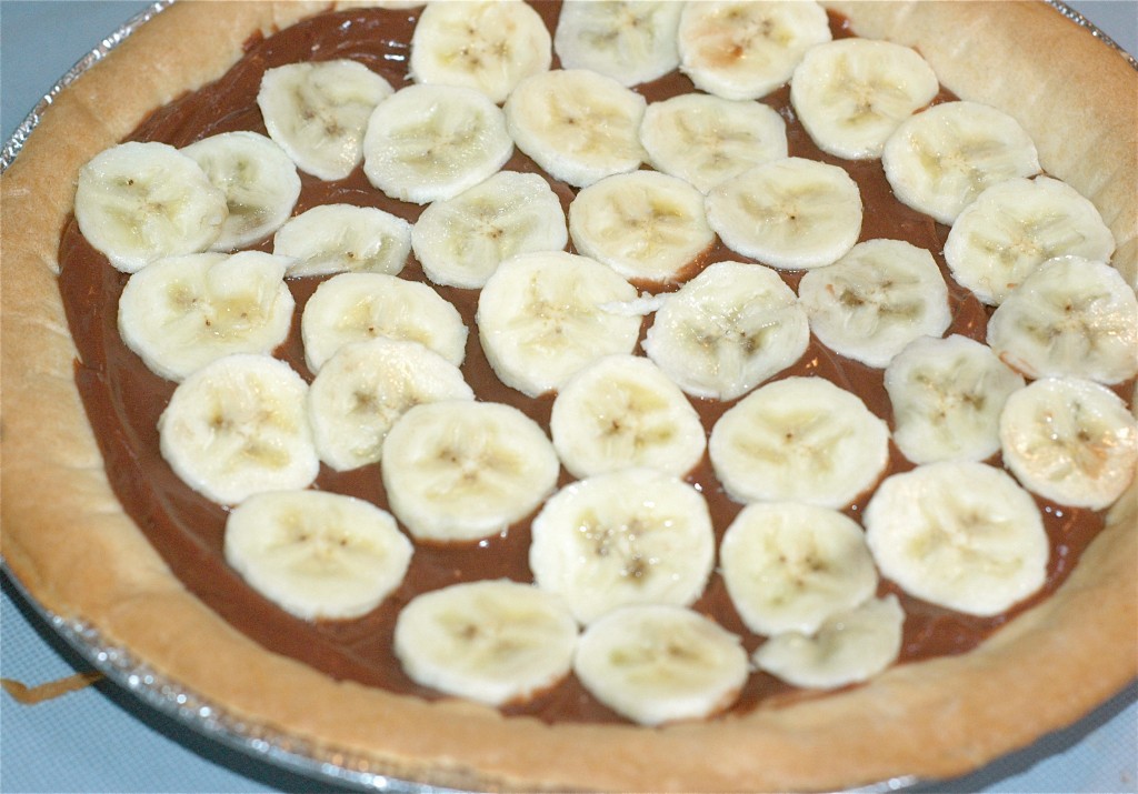 chocolate banana pie