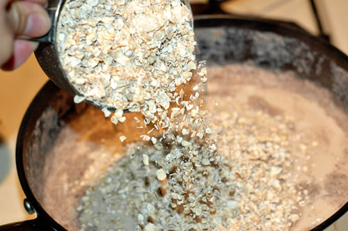 Uncooked Oatmeal
