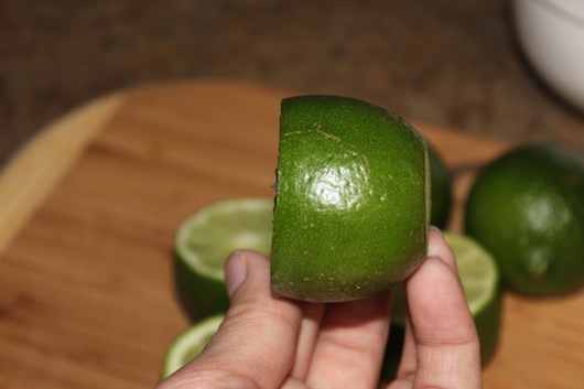 cutting limes