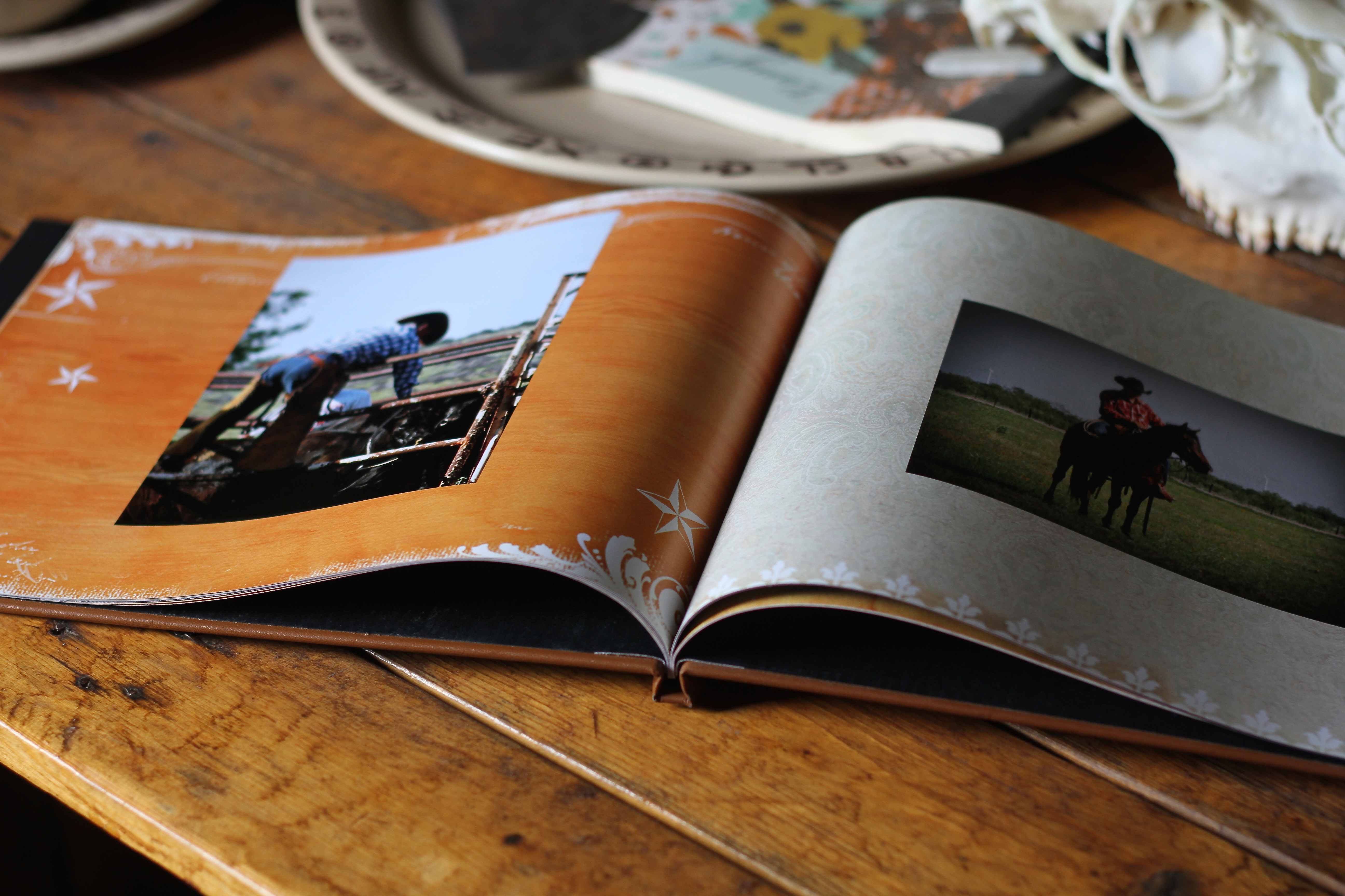 Personalized Photo Books Make Special Gifts - A Cowboy's Wife