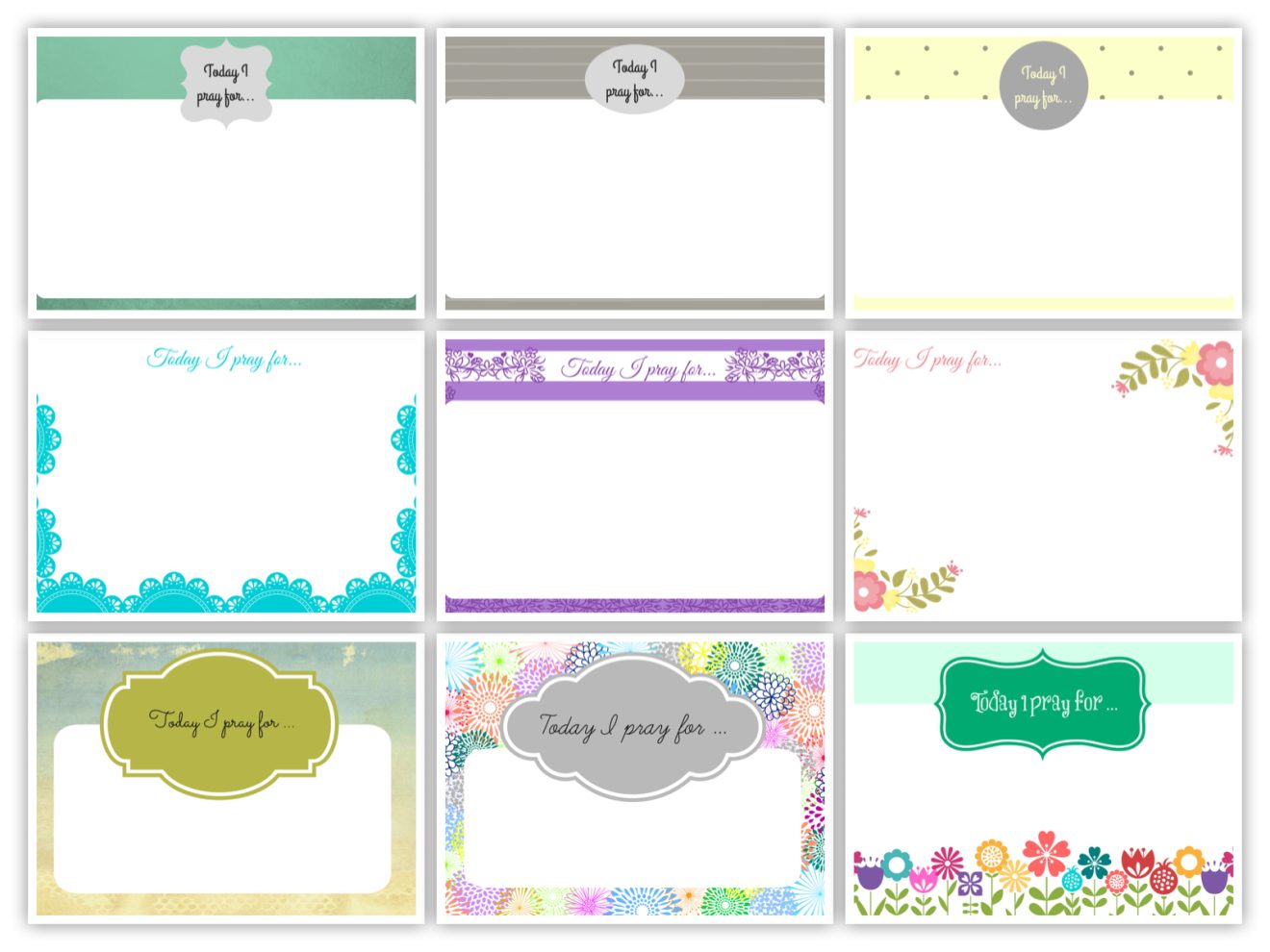 Free Prayer Cards Printables - A Cowboy's Wife