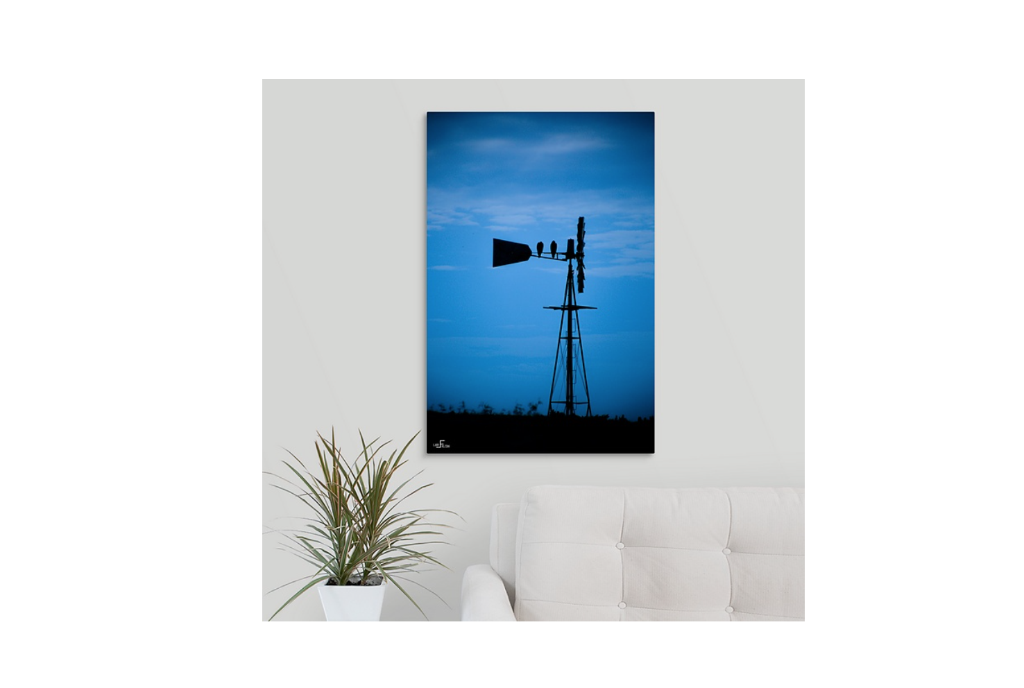 Blue-Windmill-Wall-Canvas