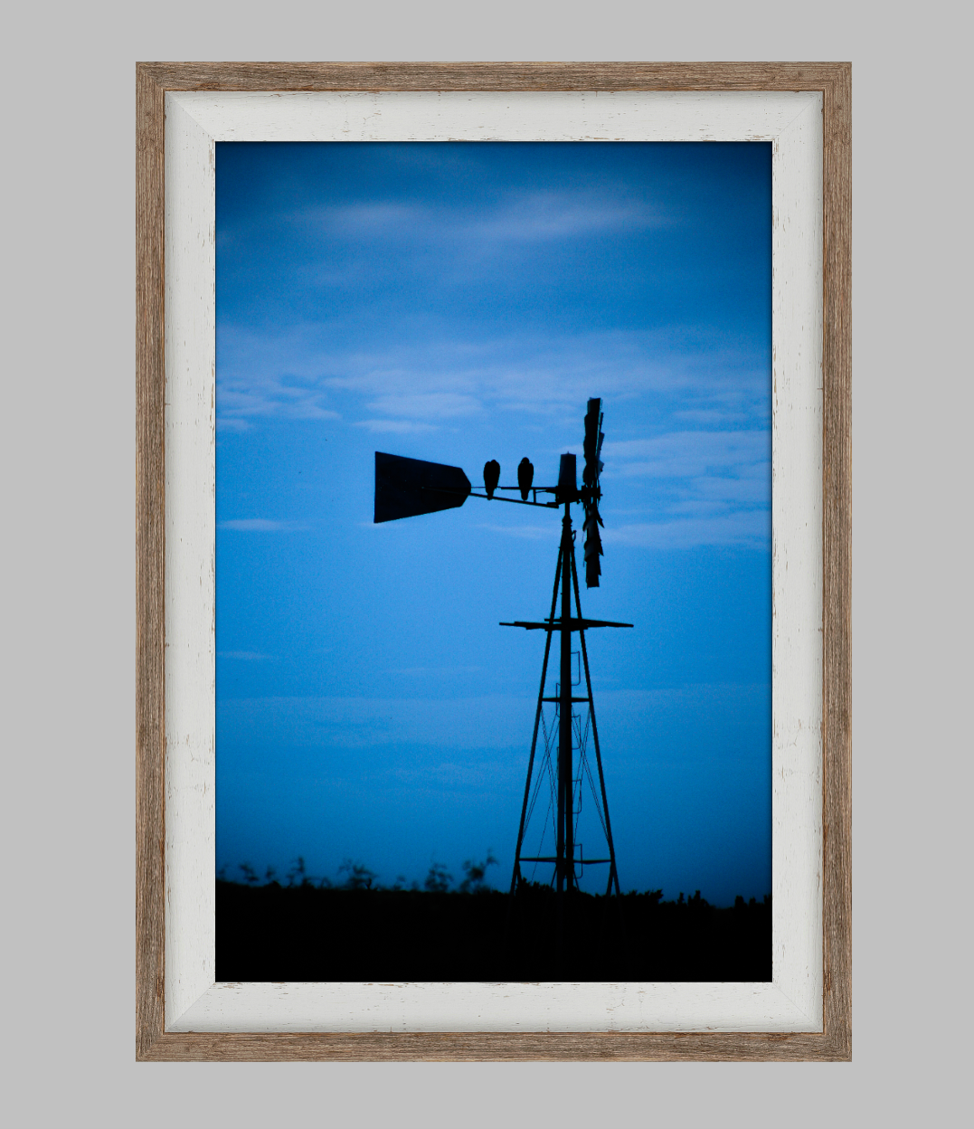 Blue-Windmill-Whitewashed-Barnwood-Frame