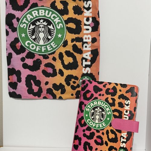 SB Coffee Leopard | Tote & A5 Binder Set