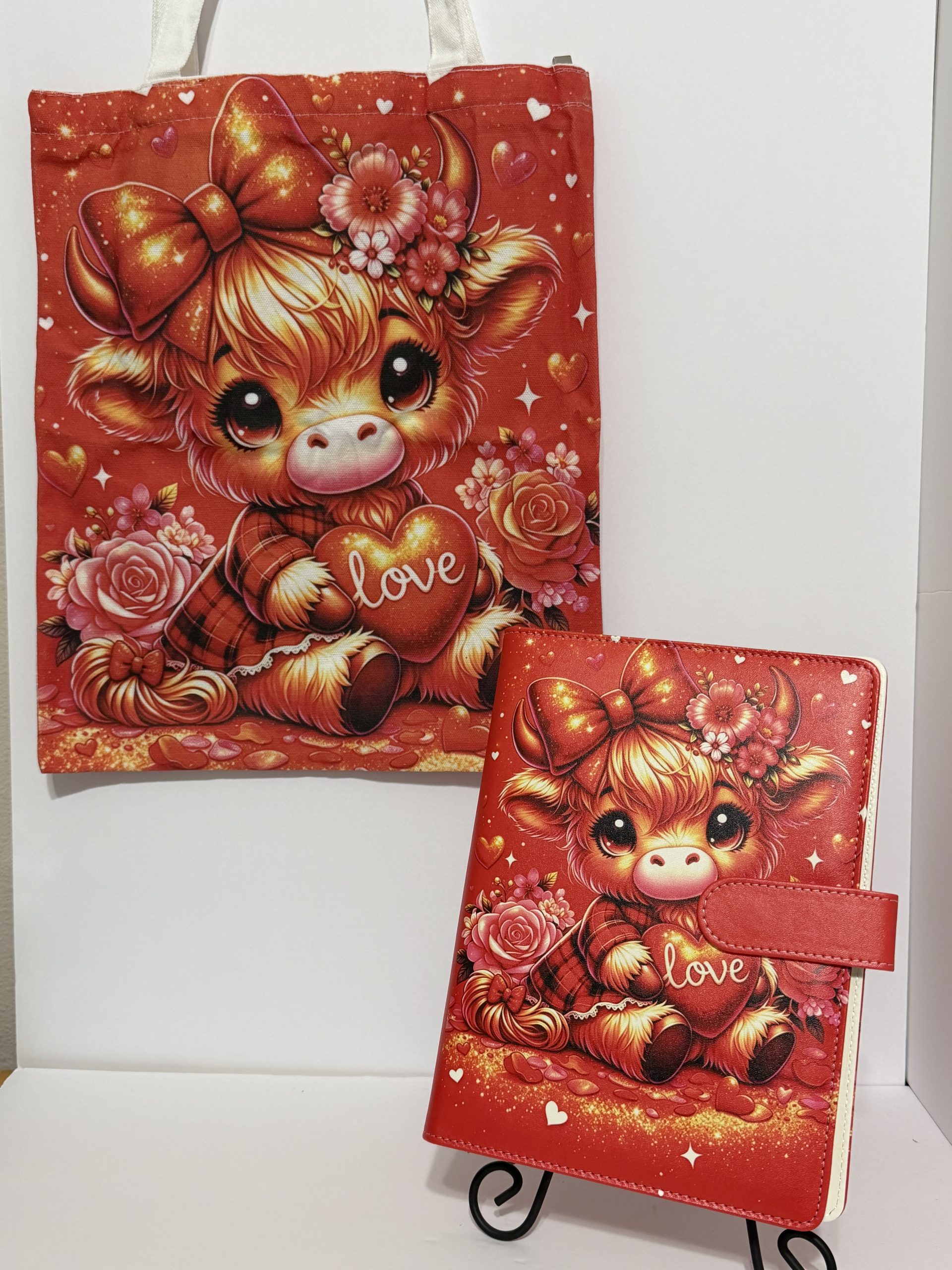 Red Heart Cow