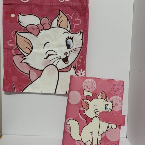 Pretty in Pink Cat | Tote & A5 Binder Set