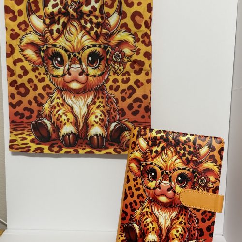 All Leopard Cow | Tote & A5 Binder Set