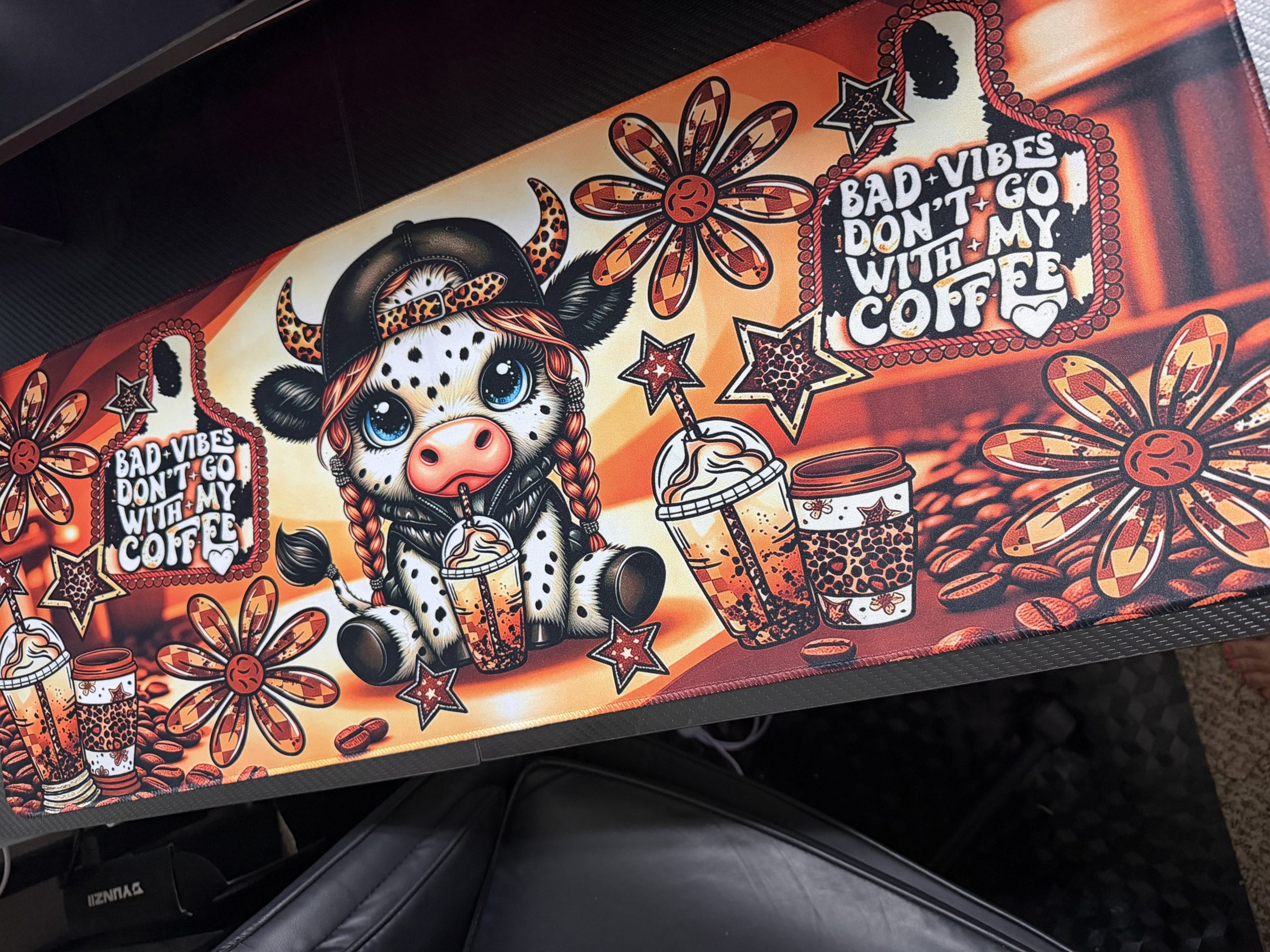 No Bad Vibes Coffee Cow