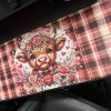 Plaid Cow Desk Mat