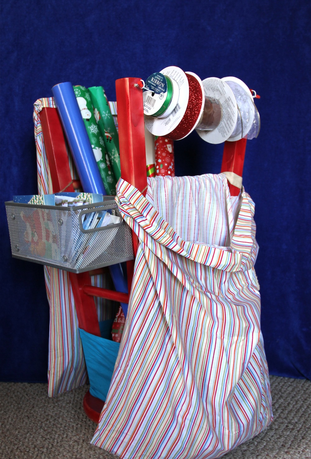 DIY Gift Wrapping Station (Organizer) - A Cowboy's Wife