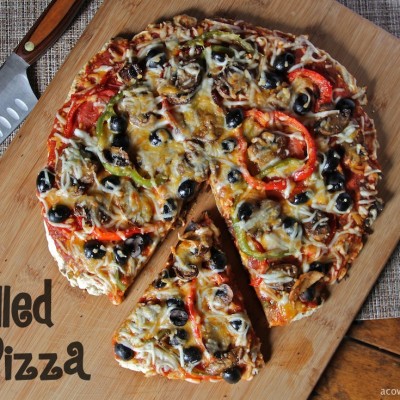 Easy Grilled Pizza