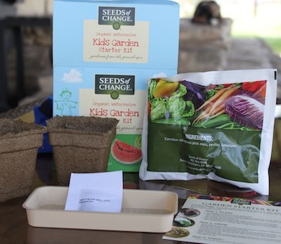 Seeds of Change: Truett Plants His First Seeds – Organic Watermelon!