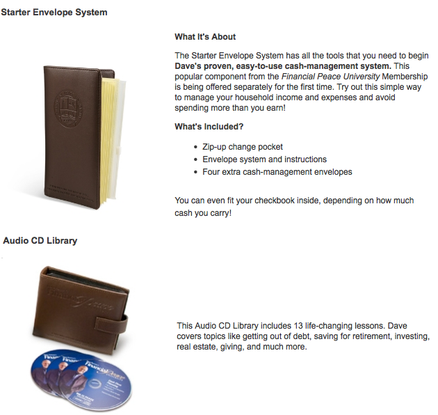 dave ramsey resources